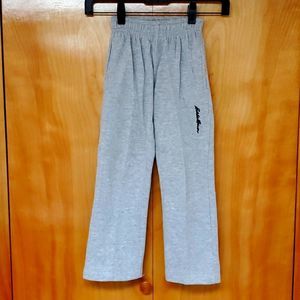 Grey joggers light fleece small / 4 Eddie Bauer straight leg 2 side pockets